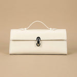 Tote Bag with Front Clasp