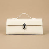 Tote Bag with Front Clasp