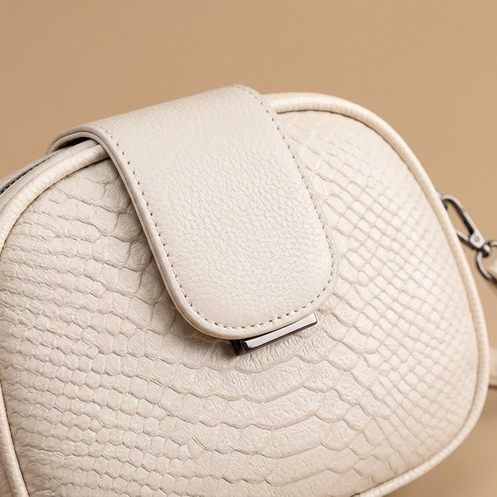 Crossbody Bag with Rounded Silhouette