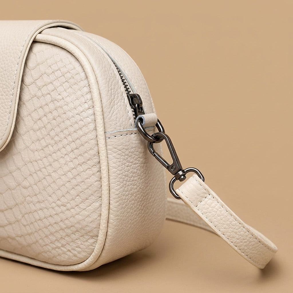 Crossbody Bag with Rounded Silhouette