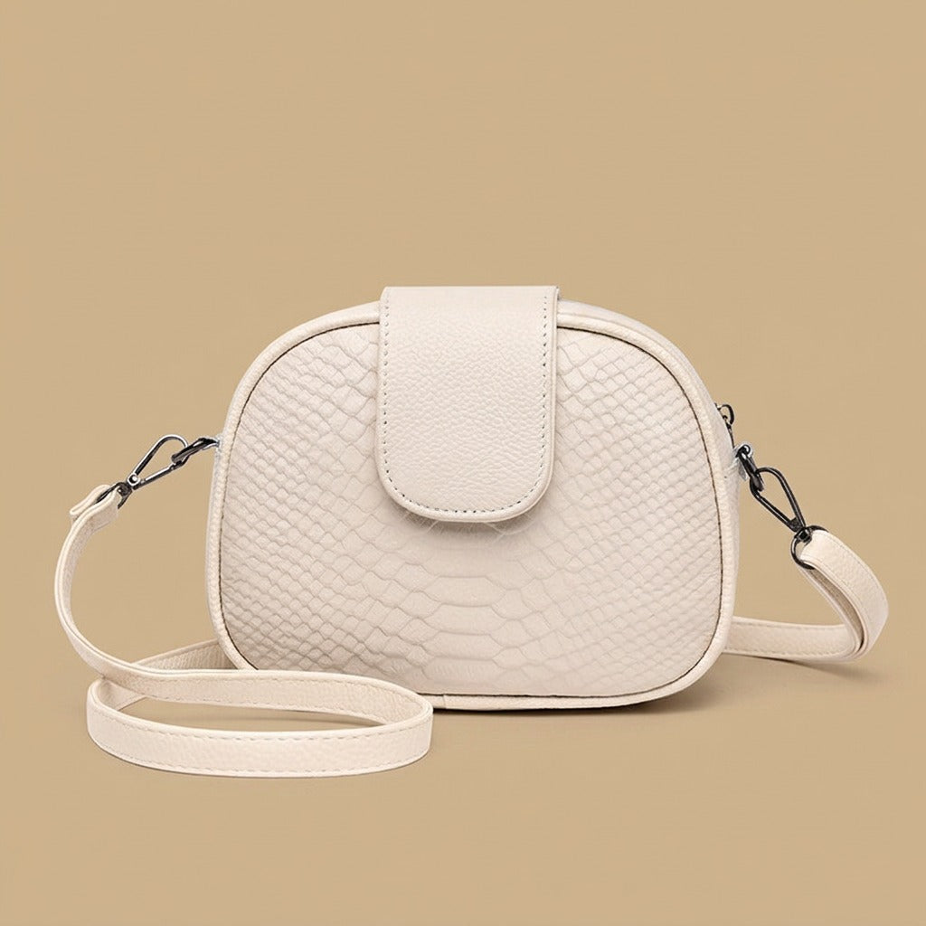 Crossbody Bag with Rounded Silhouette