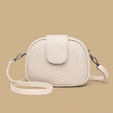 Crossbody Bag with Rounded Silhouette