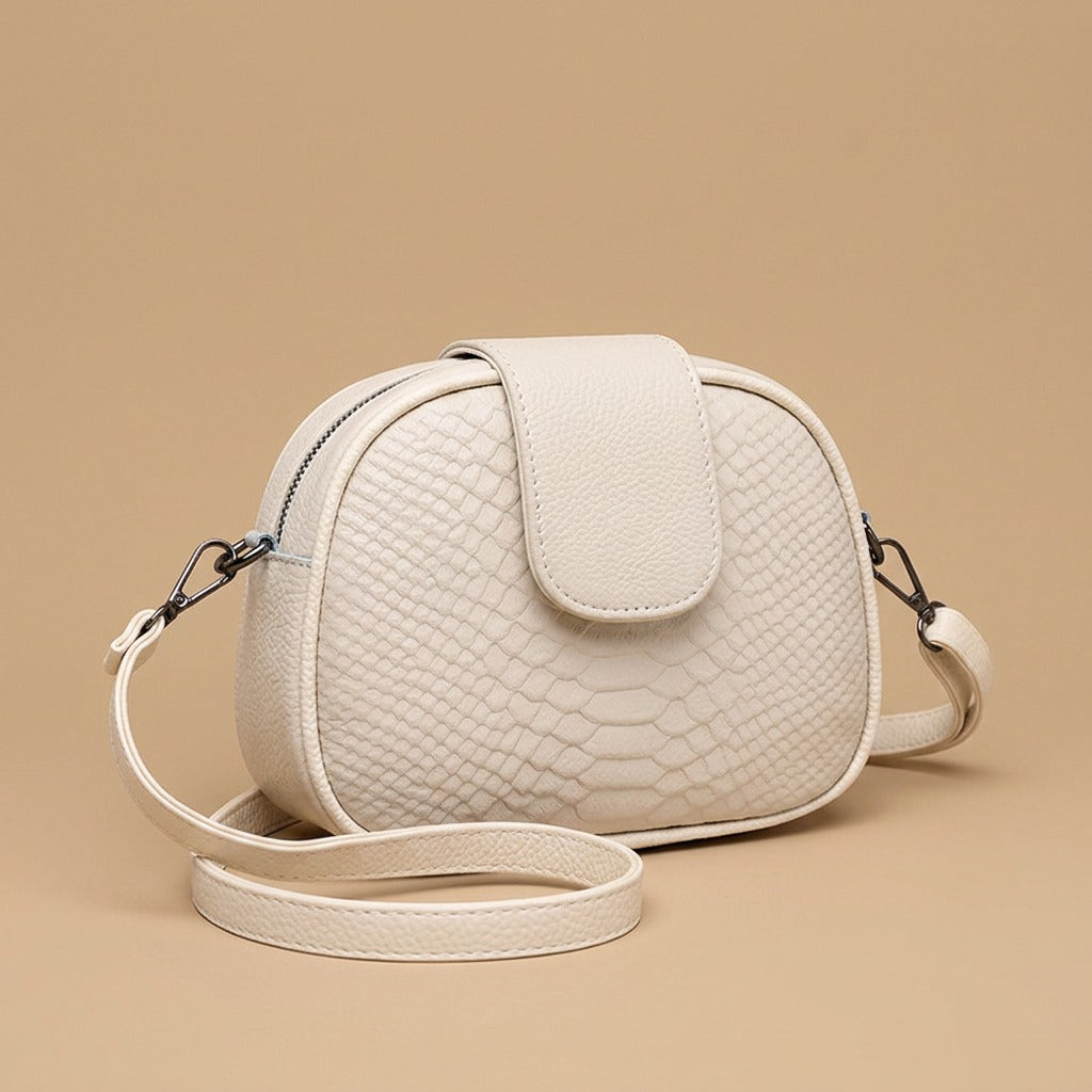 Crossbody Bag with Rounded Silhouette
