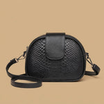 Crossbody Bag with Rounded Silhouette