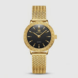 Vintage Fashion Square Quartz Watch With Rhinestones
