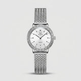 Vintage Fashion Square Quartz Watch With Rhinestones