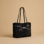 Tote Bag with Gold Buckle