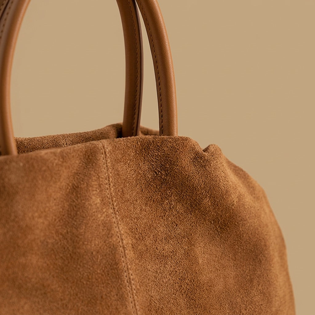 Tote Bag with Topstitched Centre Seam