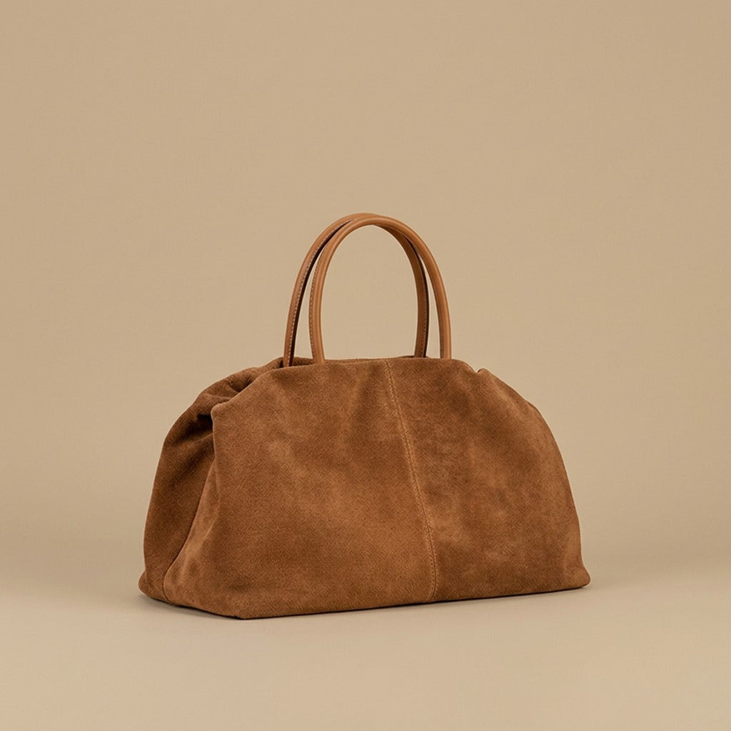 Tote Bag with Topstitched Centre Seam