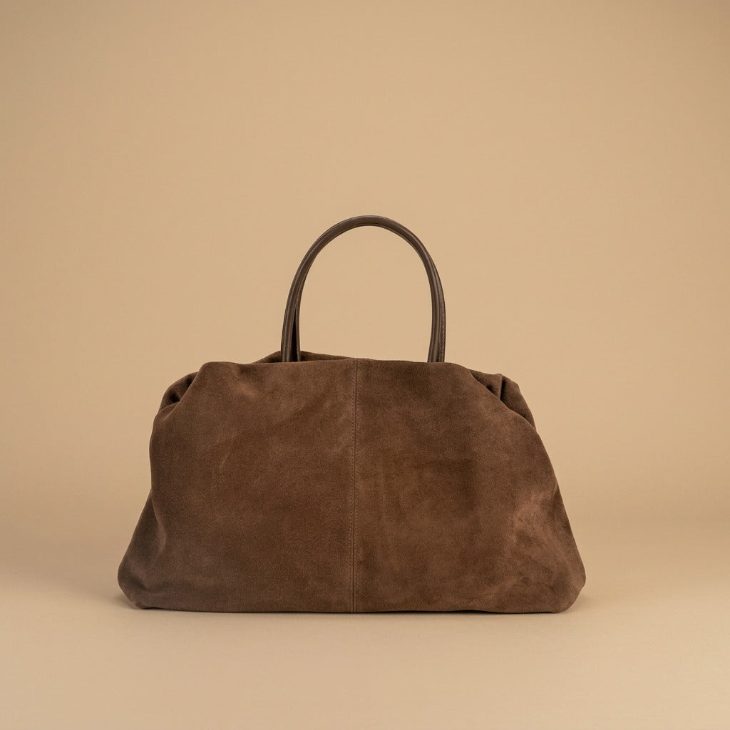 Tote Bag with Topstitched Centre Seam