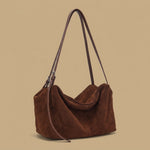Hobo Bag with Buckled Straps