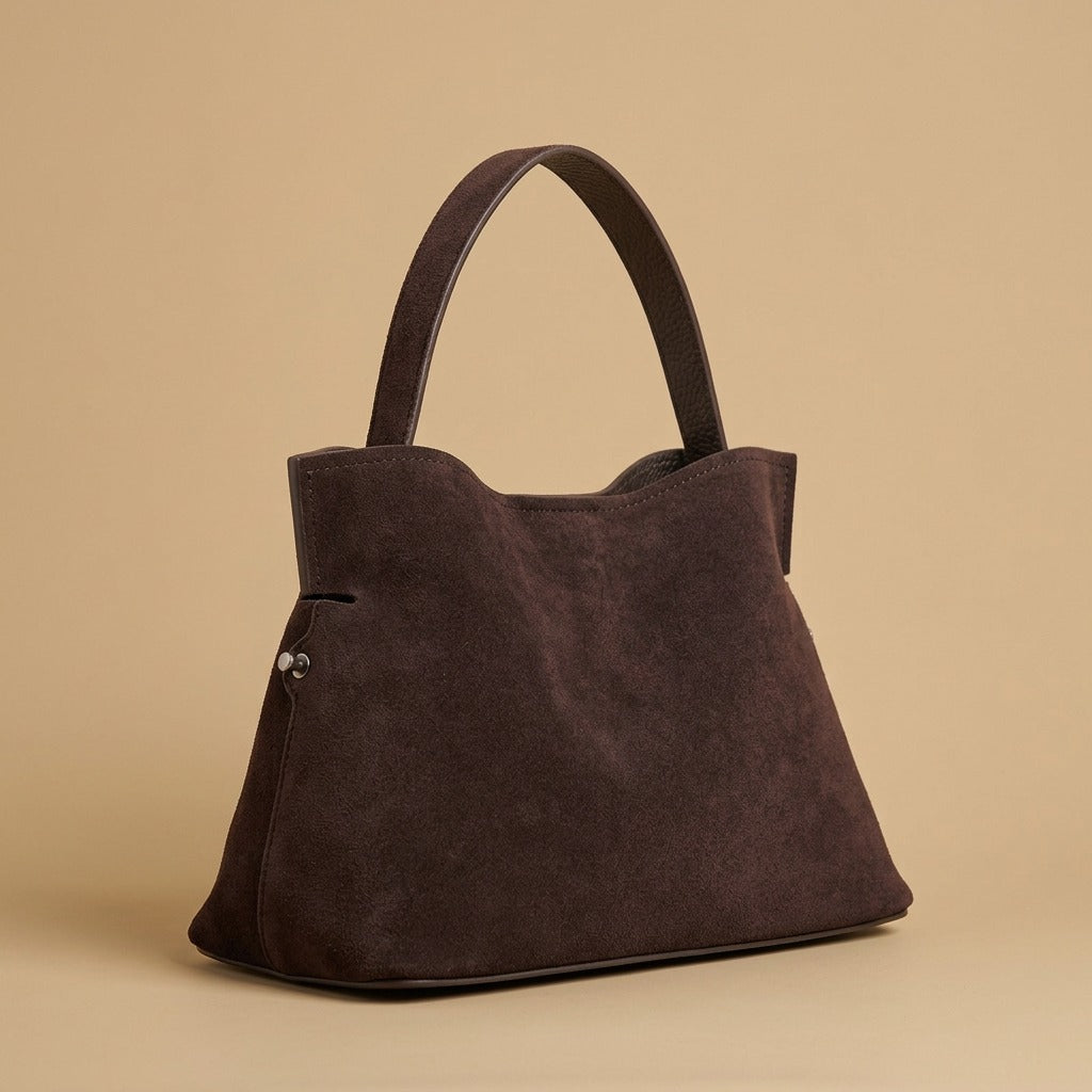 Tote Bag with Wave Topline