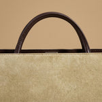 Tote Bag with Trapeze Silhouette