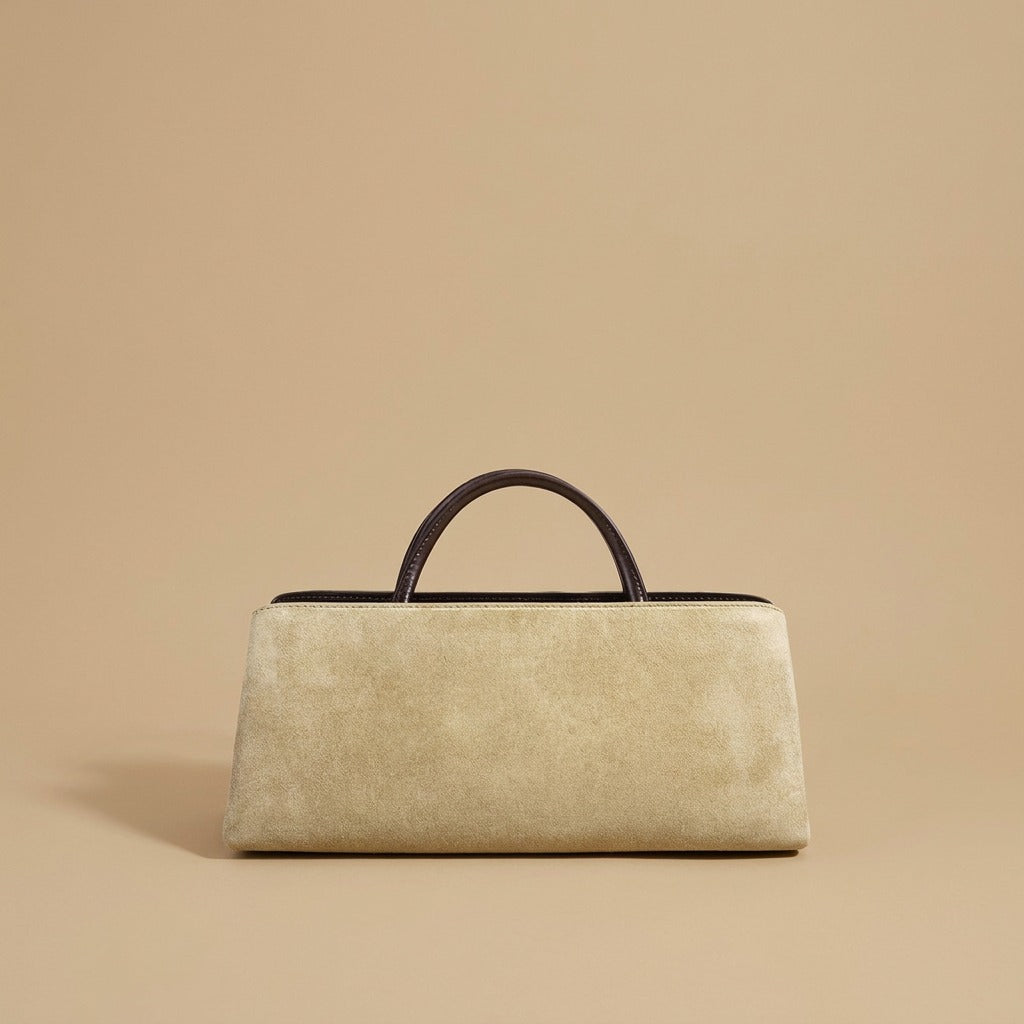 Tote Bag with Trapeze Silhouette