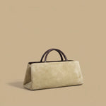 Tote Bag with Trapeze Silhouette