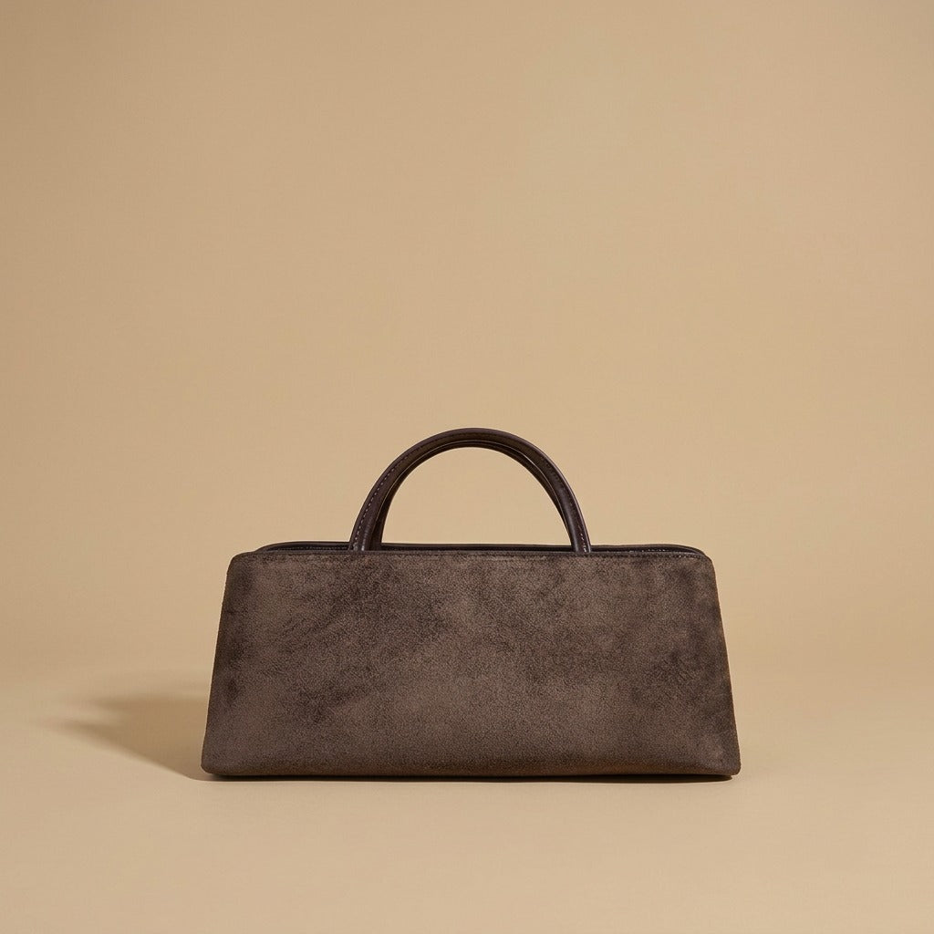 Tote Bag with Trapeze Silhouette