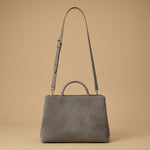 Tote Bag with Trapeze Silhouette
