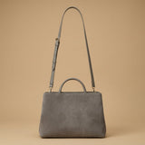 Tote Bag with Trapeze Silhouette