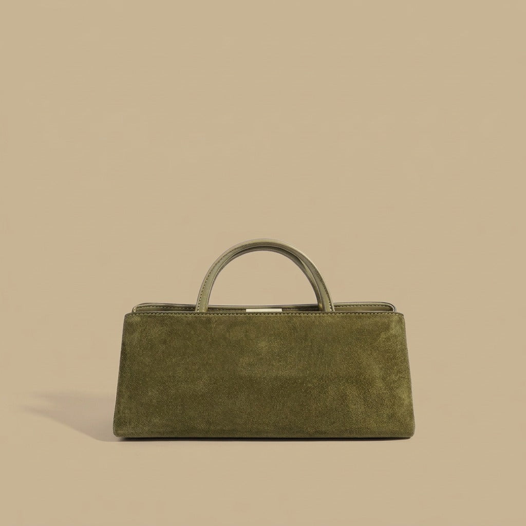 Tote Bag with Trapeze Silhouette