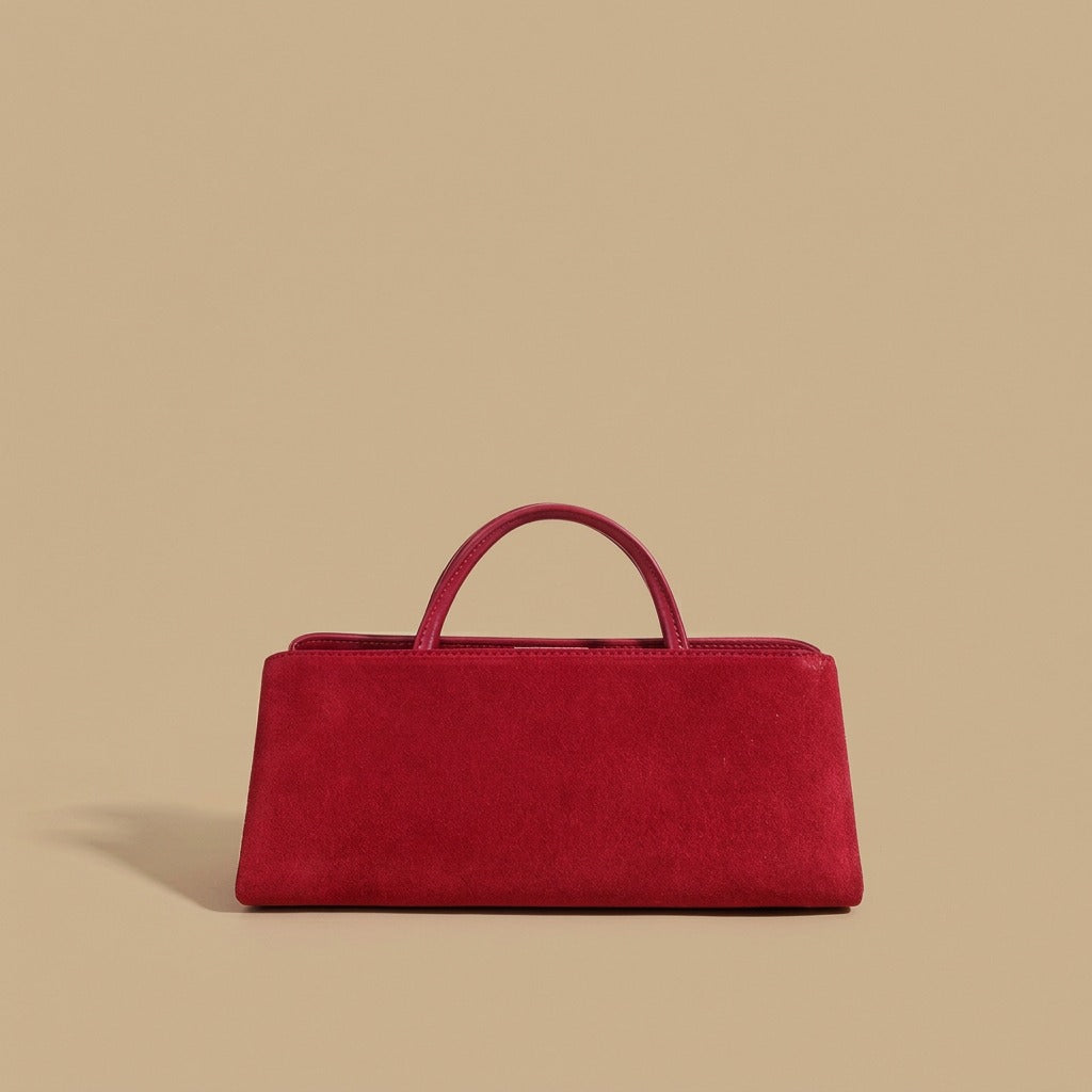 Tote Bag with Trapeze Silhouette