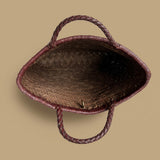 Tote Bag with Woven Finish