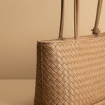 Tote Bag with Braided Finish