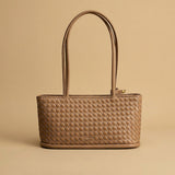 Tote Bag with Braided Finish