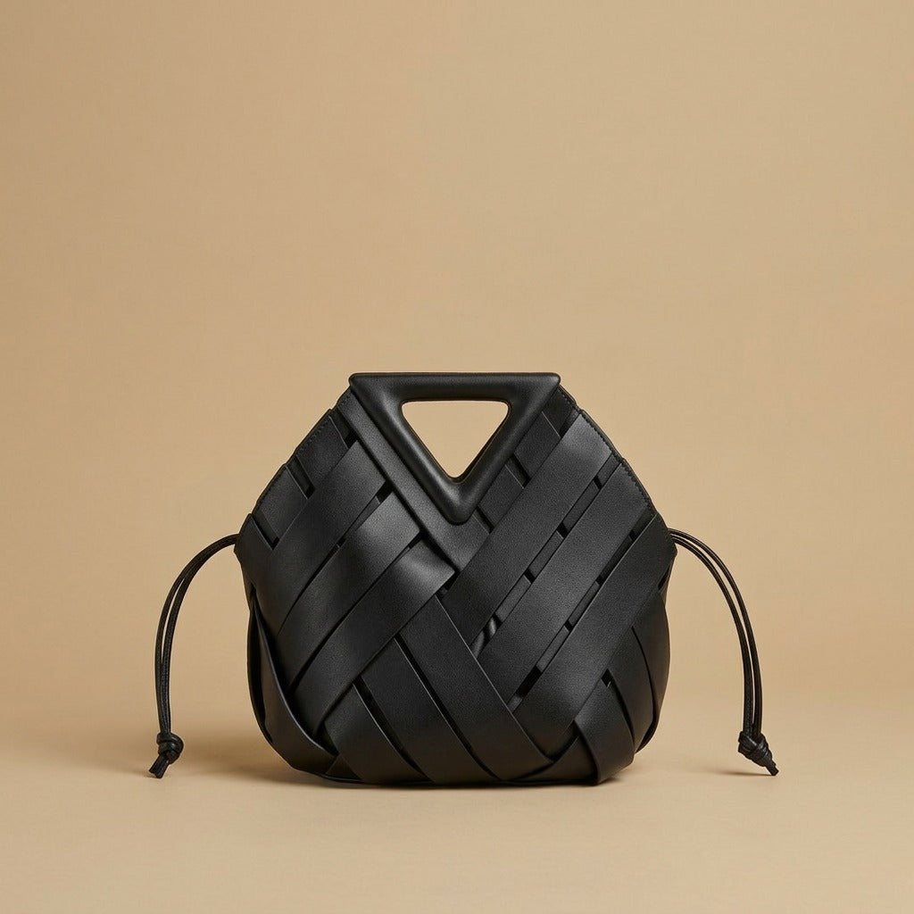 Crossbody Bag with Triangle Handle