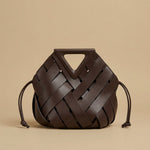 Crossbody Bag with Triangle Handle