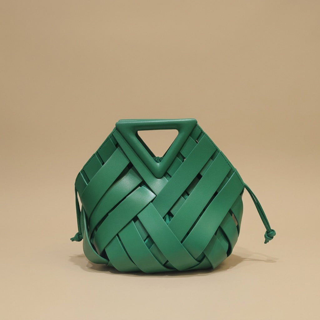 Crossbody Bag with Triangle Handle