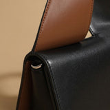 Shoulder Bag with Sculptural Strap