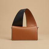 Shoulder Bag with Sculptural Strap