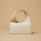 Shoulder Bag with Sculptural Strap